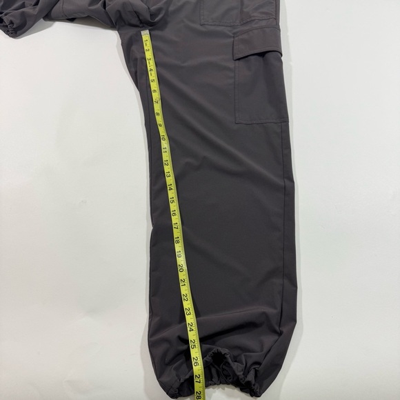 Athleta Brooklyn Utility Jumpsuit Shale Size 4 Athleisure - Picture 10 of 11